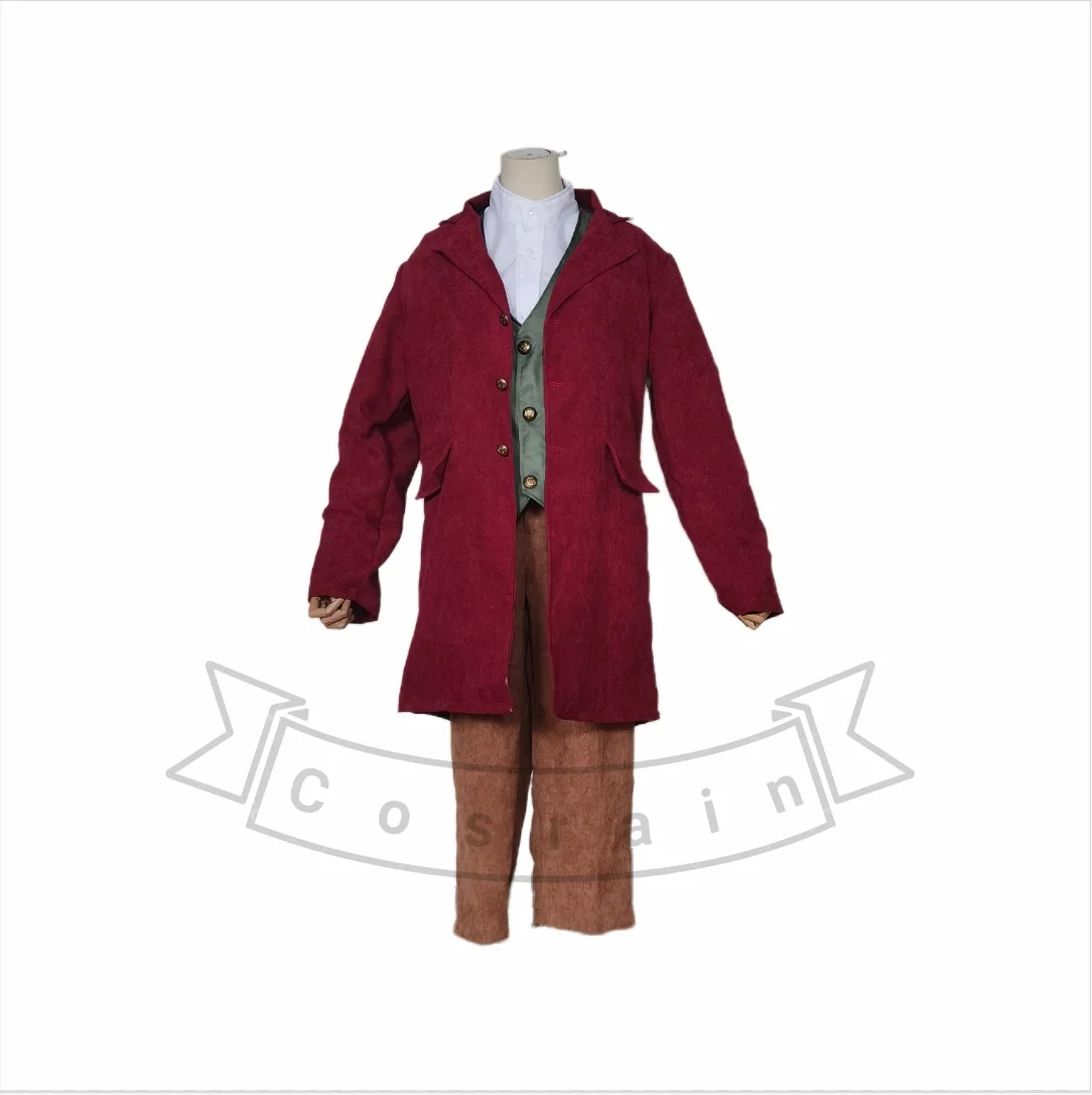 

Bilbo Baggins Cosplay Costume Outfits Halloween Carnival Suit