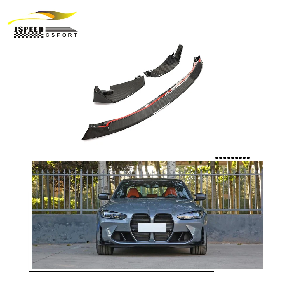 

Suitable for BMW 4 Series G80 M3 G82 M4 COUPE 2 doors 2021-2022 Carbon fiber front bumper lip