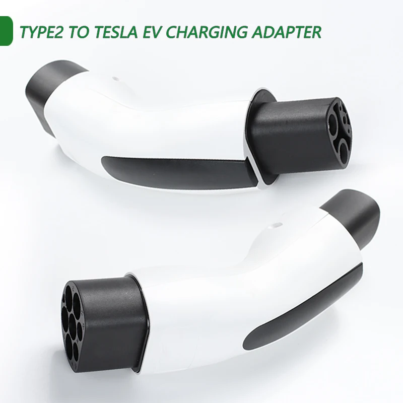 EV Adaptor Type-2 EU To Tesla Plug EV Adapter 32A 250V Electric Cars Vehicle Charger Charging Connector Type2 To TESLA