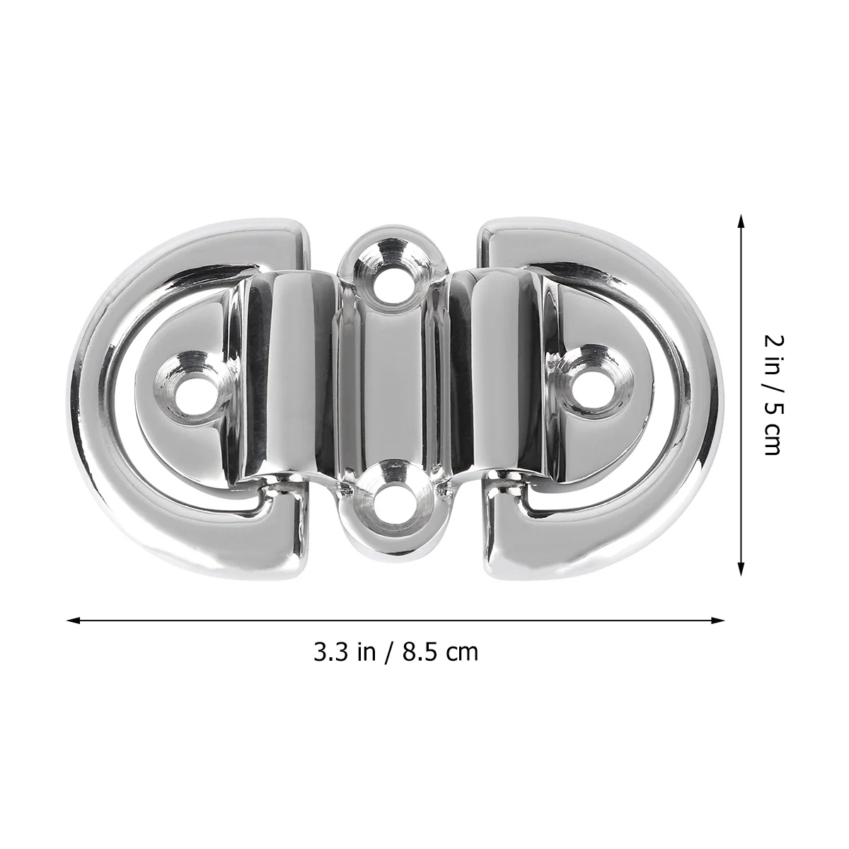 1 قطعة يخت الفولاذ المقاوم للصدأ D-شكل مشبك شركة البناء السلس اليد الشعور يخت D-حلقة الفولاذ المقاوم للصدأ D-شكل مشبك