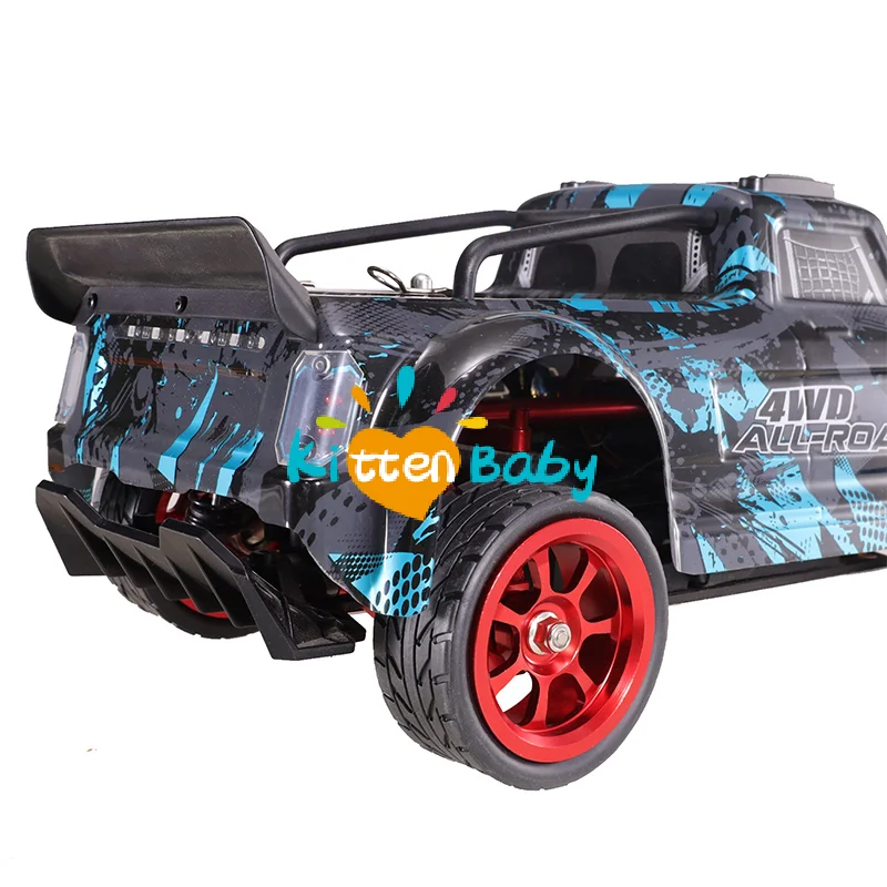 

1 Set 65mm Rubber Tire Metal Wheel Rim 12mm Hex For Wltoys 144001 144010 124007 124016 124019 A959 A959-B RC Car Upgrade Parts