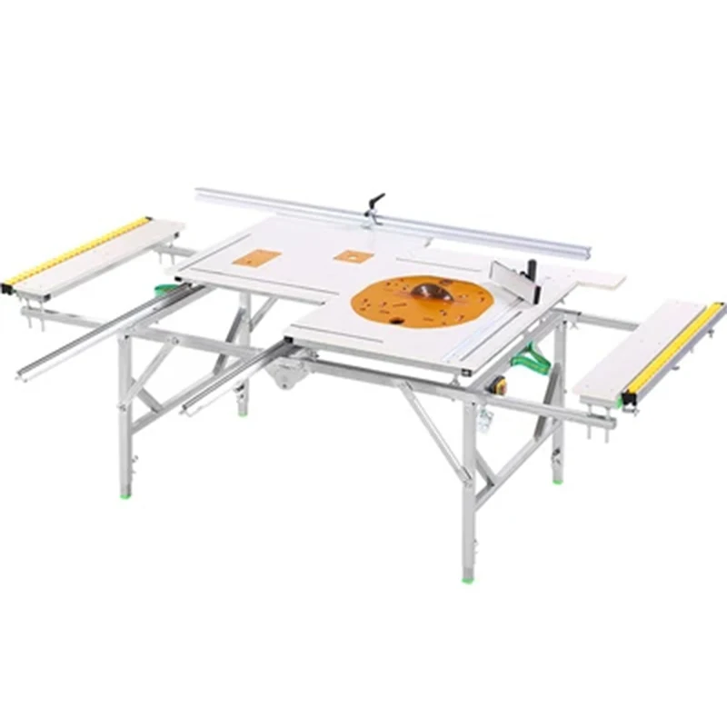 Multifunctional Hidden-Track Table Saw for Woodworking; Dedicated Folding Workbench for Small Dust-Free Nested Saws(Customized)
