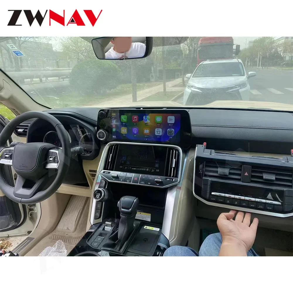 T-Style Android Car Radio for Toyota Land Cruiser LC300 Upgrades 2022 GPS Navigation Multimedia Player Head Unit