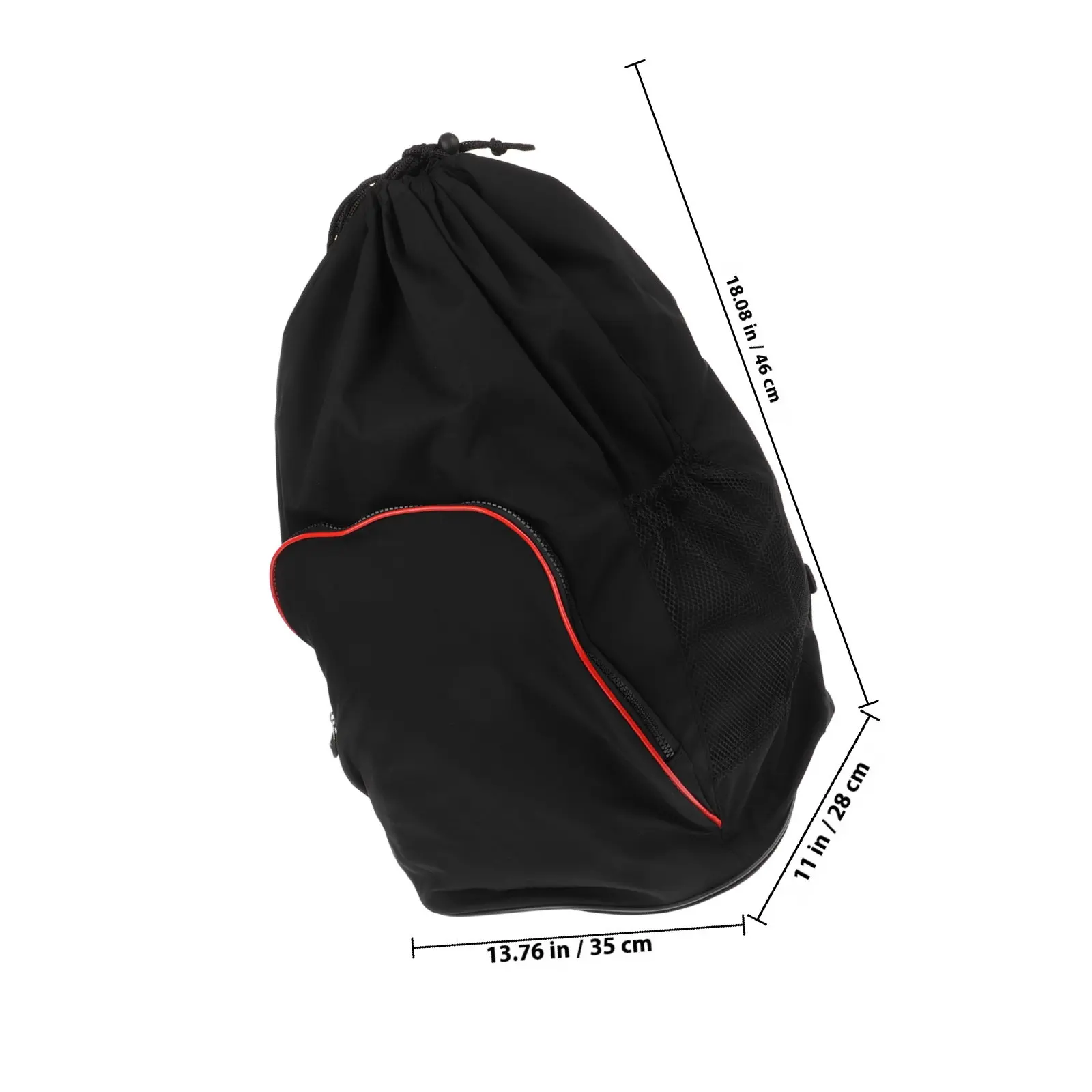 Drawstring Taekwondo Backpack Gear Bag Adjustable Zipper Sports Protective Gear Bag Lightweight Durable Sports Storage Pouch