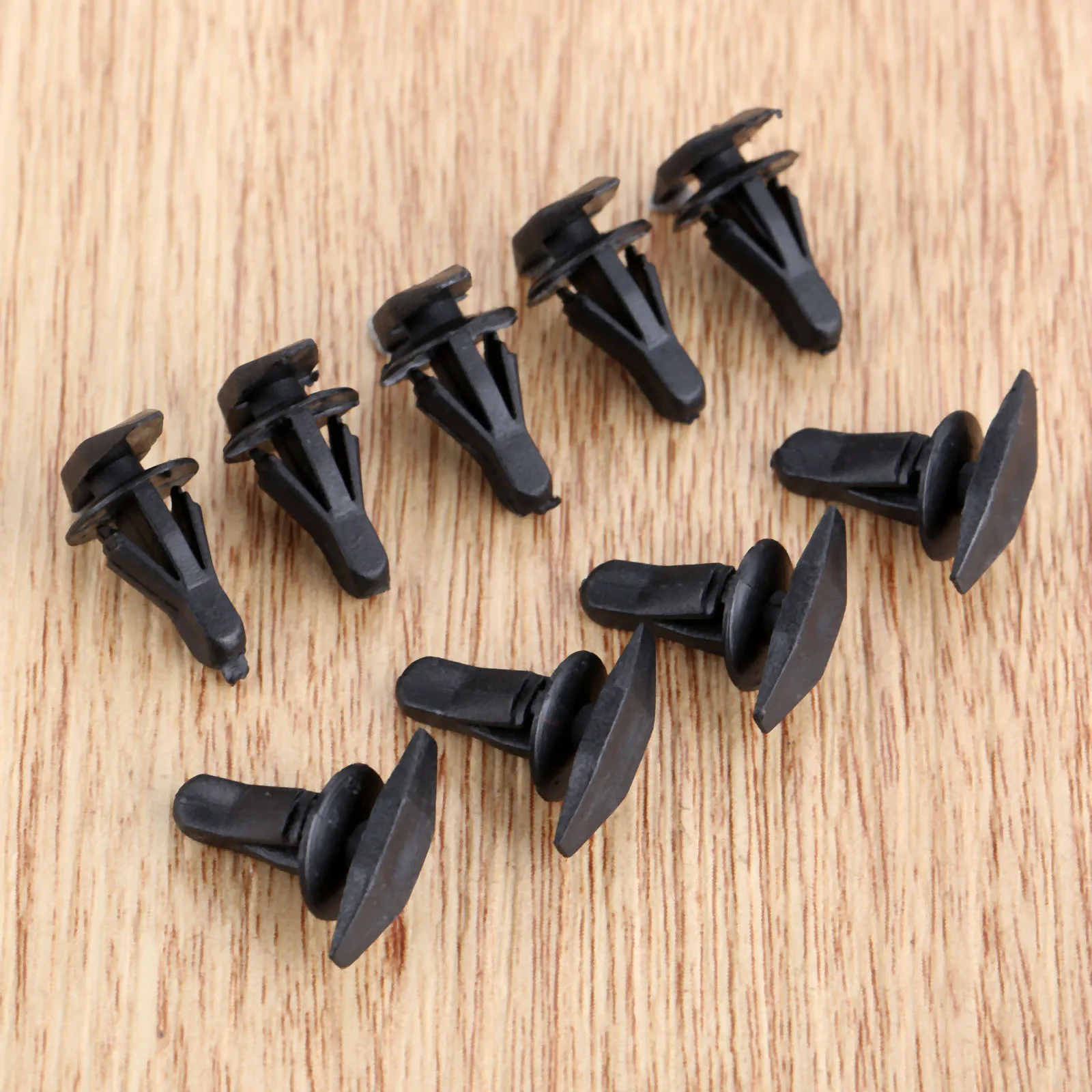 50Pcs Car Door Window Sealing Strip Clips Plastic Rivets Fixed Auto Fastener Clip Universal Automobile Accessories Car-Styling