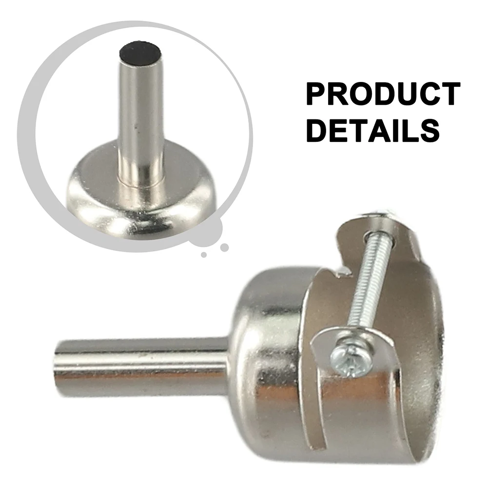 

Набор универсальных сопел для пайки горячим воздухом (D-образные) из нержавеющей стали, серебристые