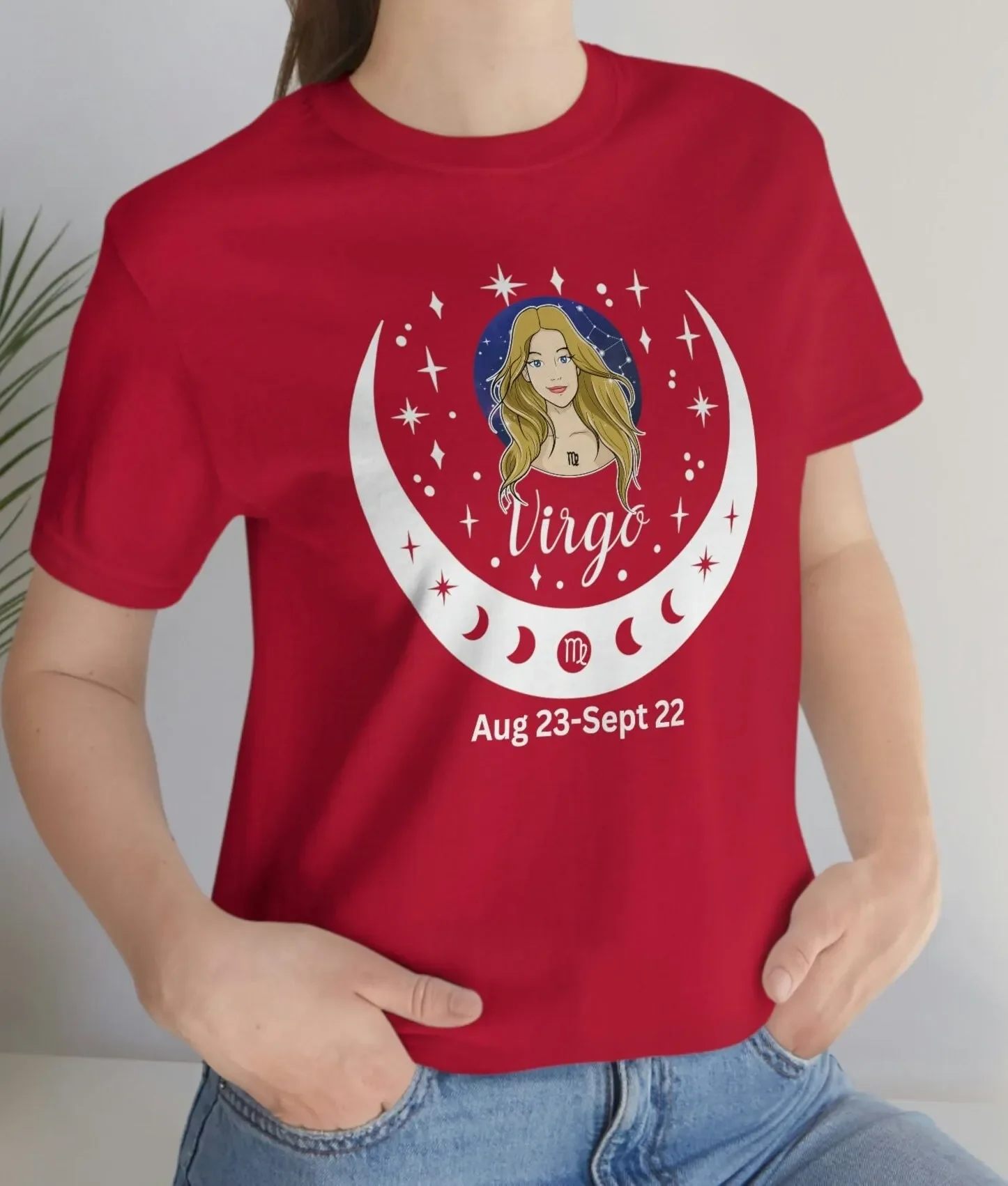 Virgo The Virgin T Shirt Symbol Horoscope Birthday Astrology S Zodiac