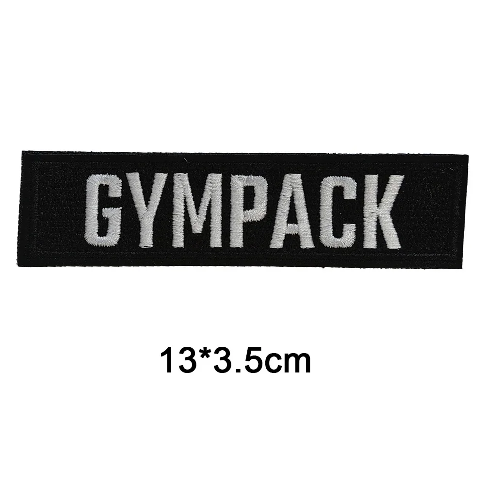 1Pcs Embroidery PVC Patches Positive Negative Tactical Badge for Backpack ATHLETE Tags