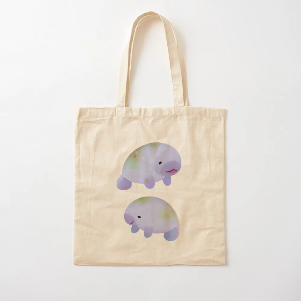 Sea cow (Sirenians) Tote Bag Women's shopper bag Shopper woman shopping bag Big women