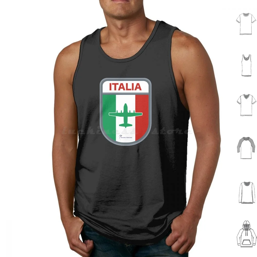 

Italia C-130 Hercules Tank Tops Vest Sleeveless C 130 Hercules C130 Hercules Italian Hercules C 130 Hercules Pilot C 130
