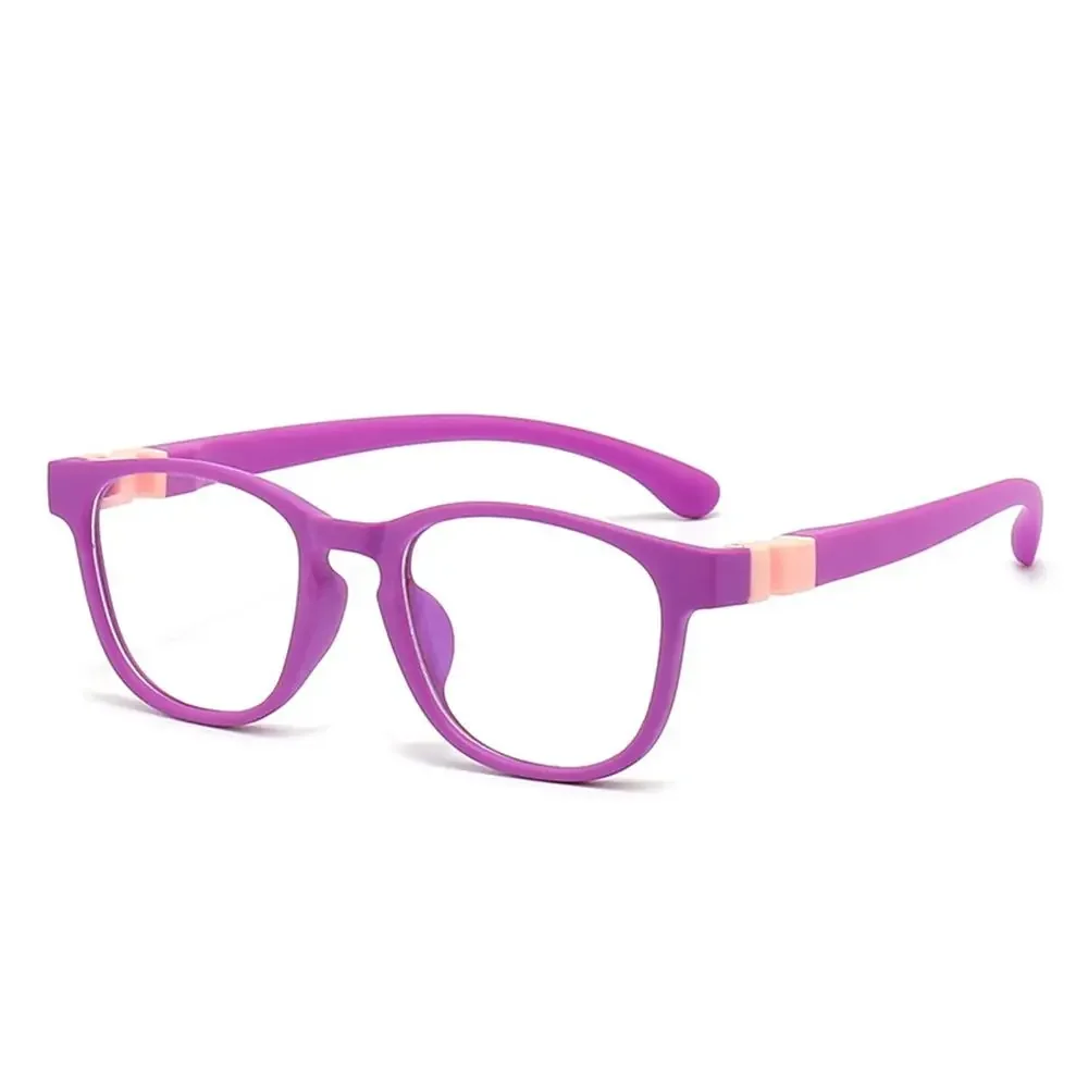 YUSHU Lunettes Anti-Lumière Bleue Pour Enfants - Monture Légère, Protection Oculaire, Anti-Fatigue Et Anti-Rayons Bleus Nocifs