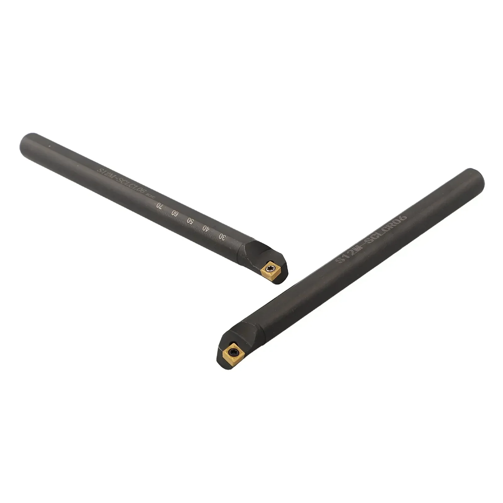 

Turning Tool Holder For Semi-finishing Finishing Blades Gaskets S12M-SCLCR06 S12M-SCLCL06 Turning Tool Holder Replacement Parts