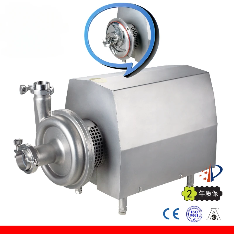 Stainless steel negative pressure pump centrifugal liquid vacuum pipeline pressurized explosion-proof 316 material