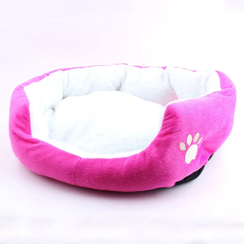 Cat nest for all seasons summer cool nest cat bed house mat embroidered dog paw cat and dog nest internet celebrity pet supplies