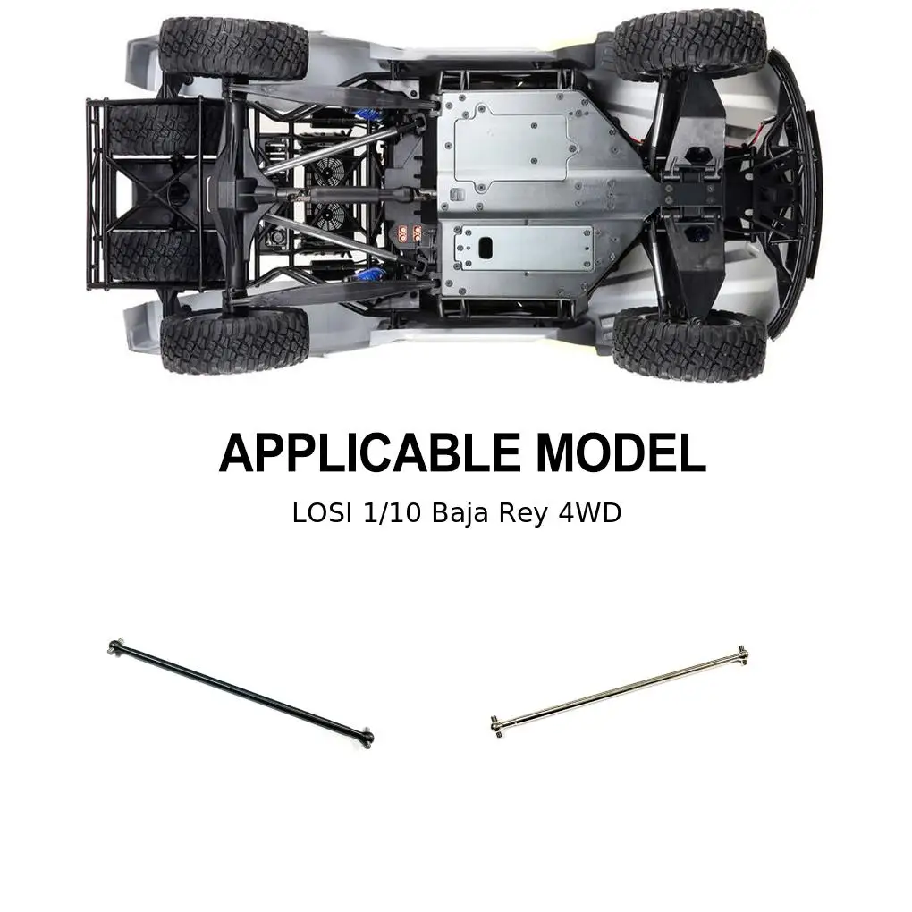 Rcgofollow aluminium legierung leichte mittel antriebswelle mittel antriebswelle für losi baja rey 4wd rc autoteil