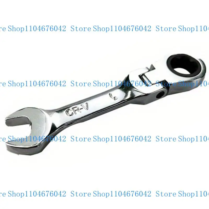 5ASD Flexible Head Ratchet Crench 72 Tooth Combinazione a manico corto Wrenchspanner