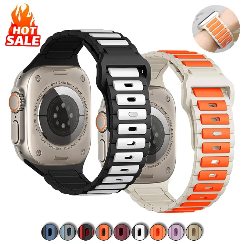 apple-watch-ultra-2用スポーツストラップ-バンド-49mm-44mm-45mm-40mm-41mm-42mm-46mm-シリコンブレスレット-iwatch-series-10-9-8-se-7-5対応