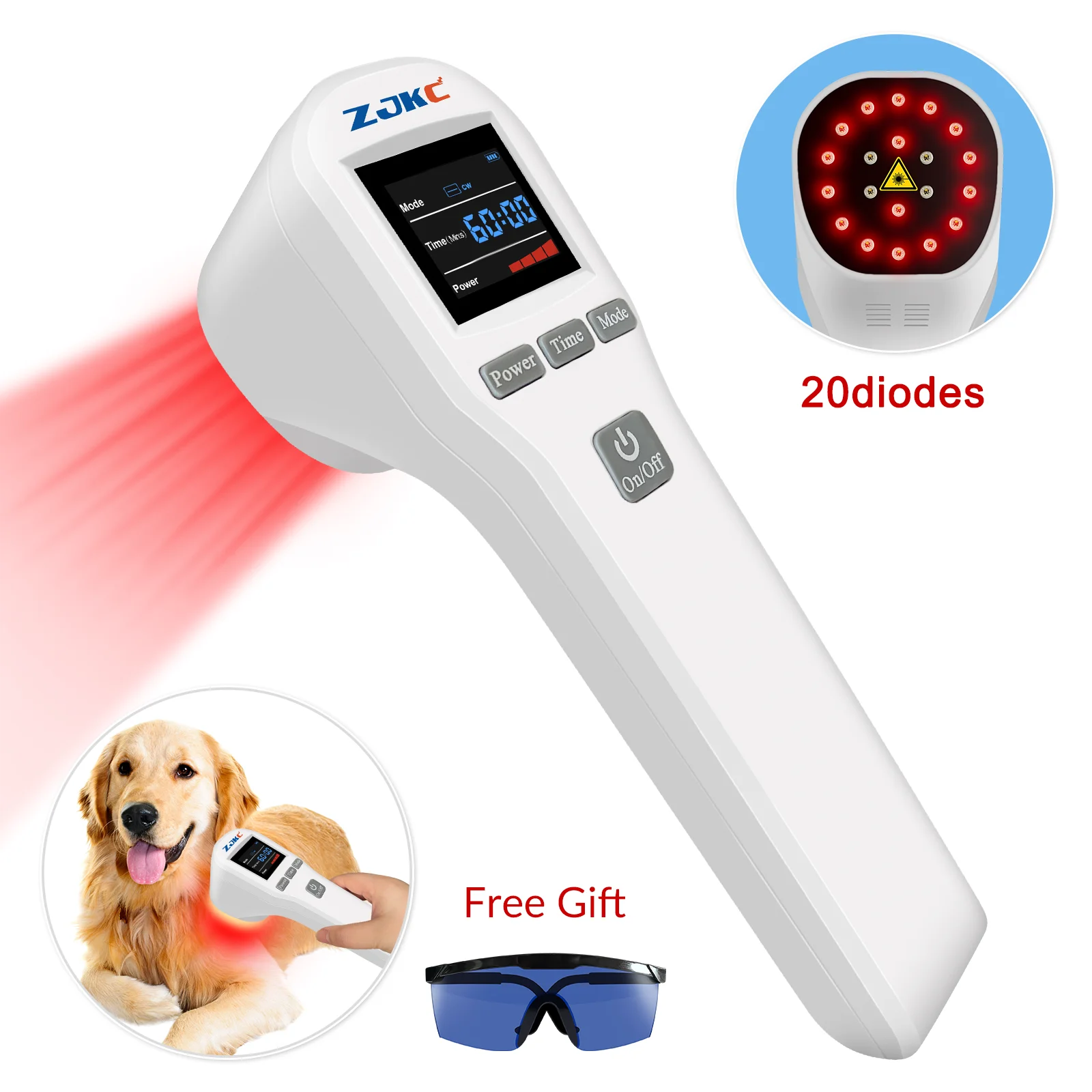 

Stable Pulse Handheld Laser Machine for Peripheral Nerve Disturbance and Carpal Cartilage Soreness Relief