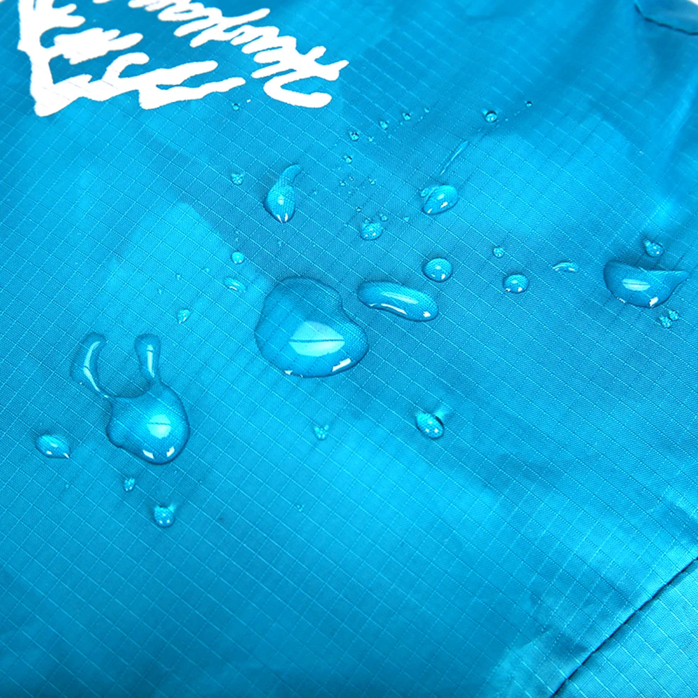 Mochila plegable impermeable con cuerda para gimnasio, entrenamiento, correr al aire libre, viajes, escuela de dibujos animados, bolsa de compras