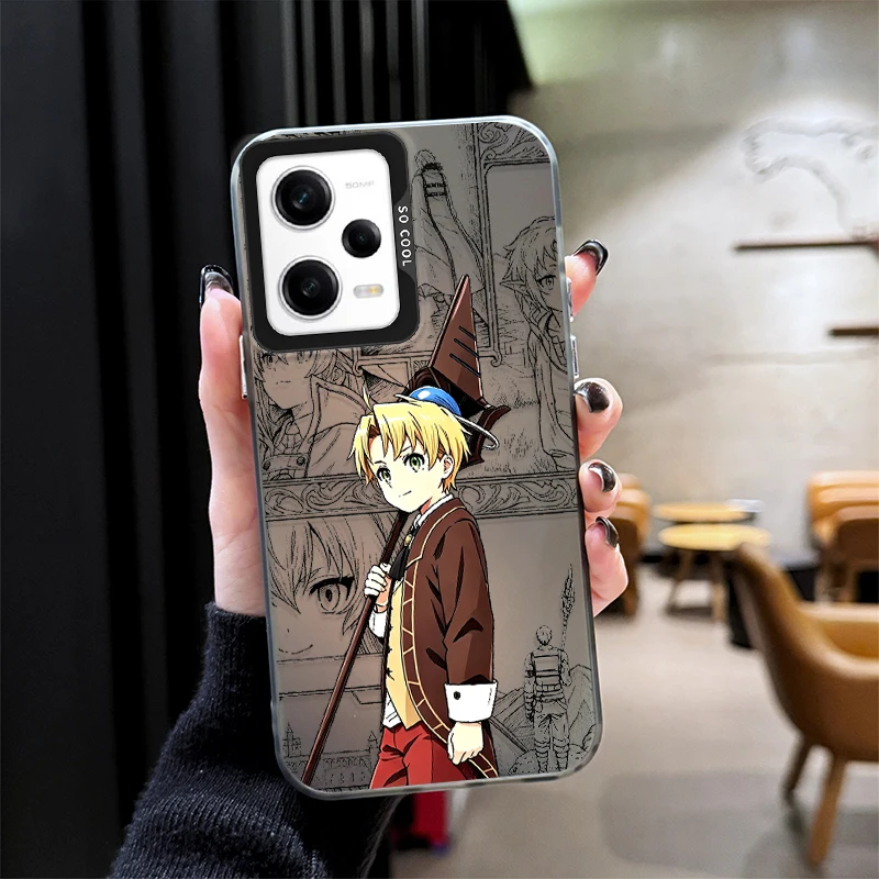 Hot Anime Mushoku Tensei Phone Case for Xiaomi Redmi POCO X7 X6 X5 X3 F6 F5 M6 Pro F8 F7 Ultra F4 F3 M7 M5s C85 C75 C65 C55