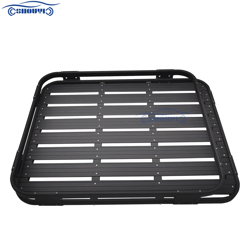 High Quality Aluminum Car Roof Luggage Top Cargo Carrier Universal Car Roof Rack Basket for SUV Jeep