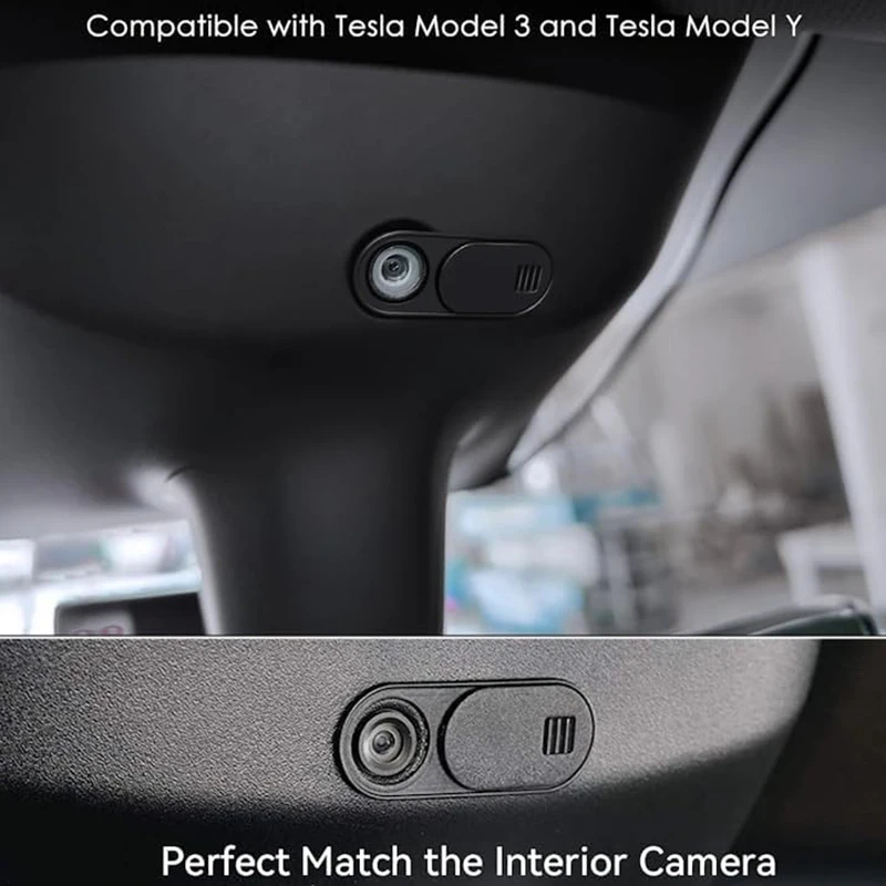 For Tesla Model Y Juniper 2025-2026 Accessories Privacy Protector Camera Cover Webcam Slide Blocker for Tesla Model 3 2017-2026