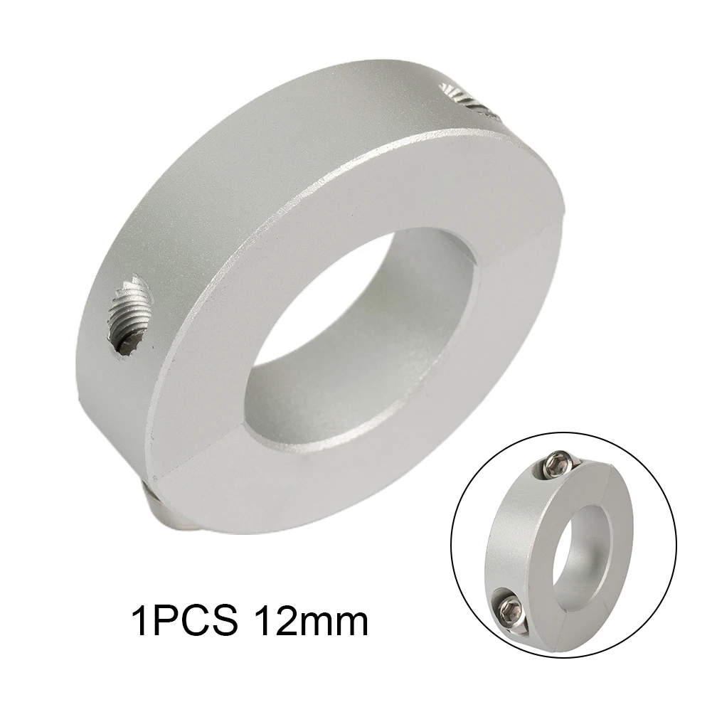 1PC Clamp Collar Double Split 12mm To 38mm Inside Diameter Ring Shaft Collar With Screw Adjustment Shaft Clamp Locking Ring