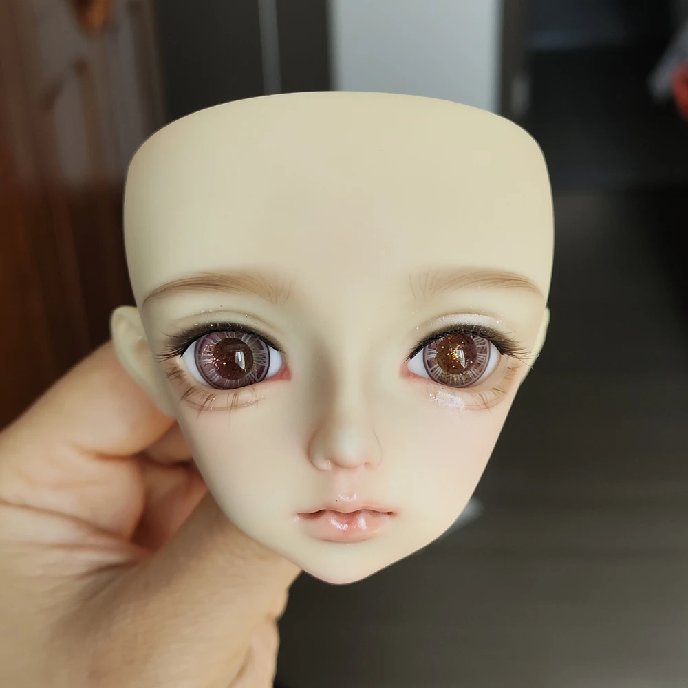 Acessório de boneca olhos de brinquedo 16mm 1/6 1/4 1/3 aod dod msd yosd sd bjd boneca olhos de vidro globo ocular jd08