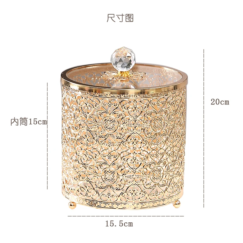 

Desktop with lid storage bucket Home living room Coffee table Water storage bucket Desktop trash can