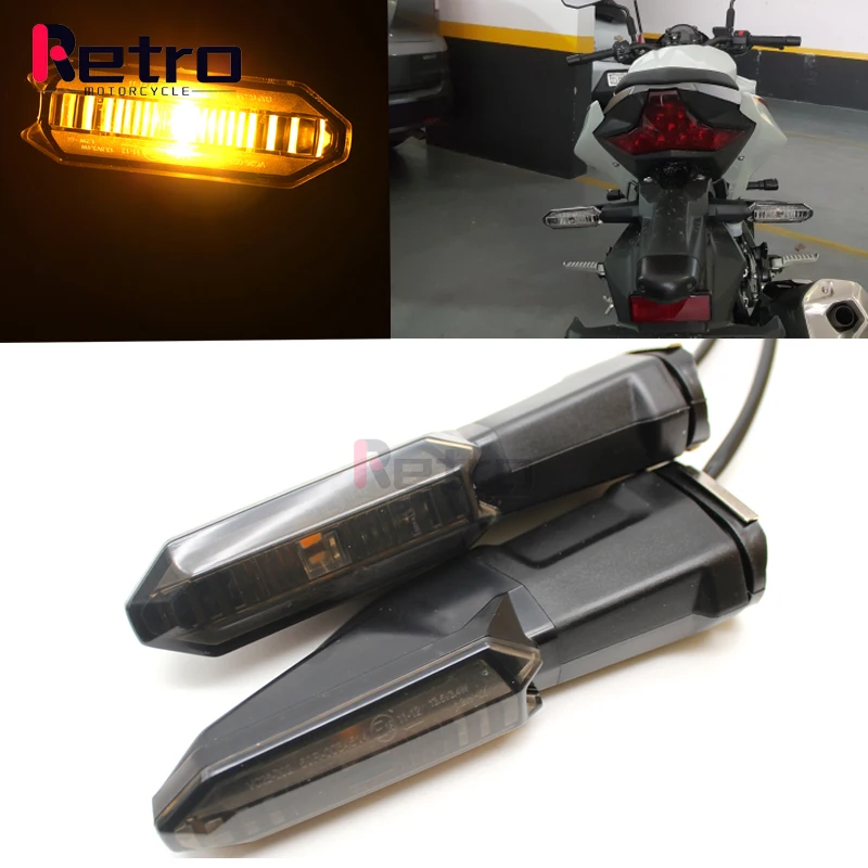 2021 For KAWASAKI Z900 Z900RS Z1000 Z1000R Z1000SX 2011-2021 Motorcycle LED Turn Signal Indicator Light Motos Accessories