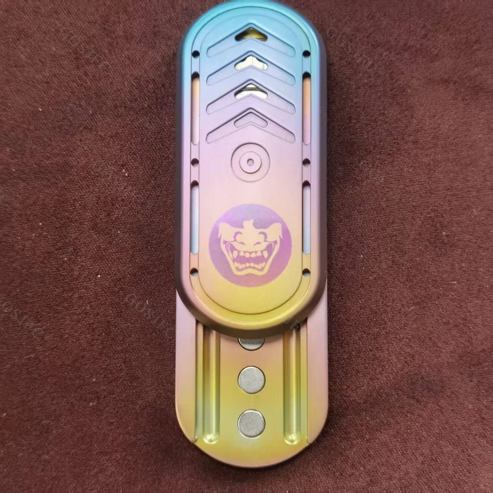 ZD EDC Z2 サンドブラスト 正規品 音叉スライダー ジルコニウム製 正規