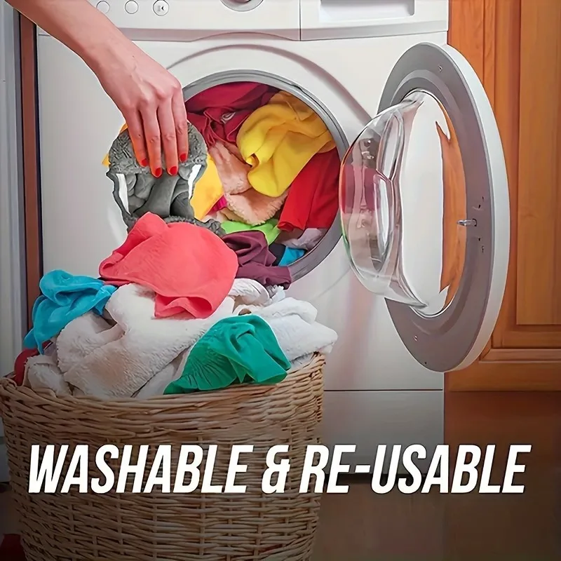 Wiederverwendbares Wischpad. Waschbares, hochabsorbierendes Tuch für die Nass-/Trockenreinigung. Langlebig und leicht zu reinigen.