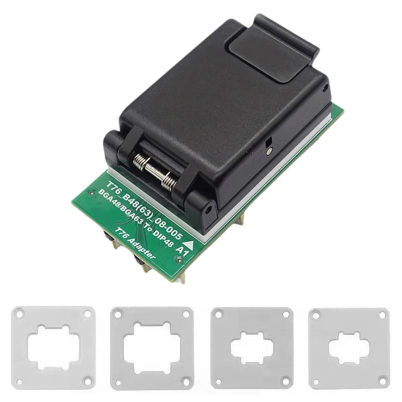 

A37T-Xgecu T76 BGA48 BGA63 BGA67 To DIP48 Three-In-One Adapter B48(63) 08-005 , Dual Head Probe Holder, Long Service Life