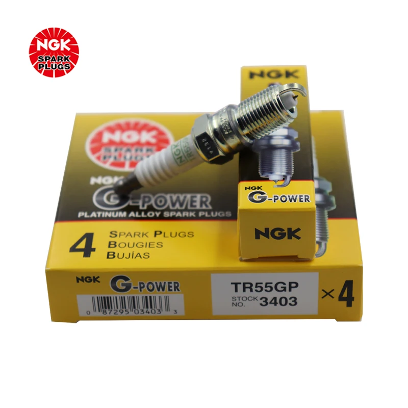 NGK Platinum spark plug TR55GP 3403 is suitable for Cadillac SLS Sedan OE 1128053