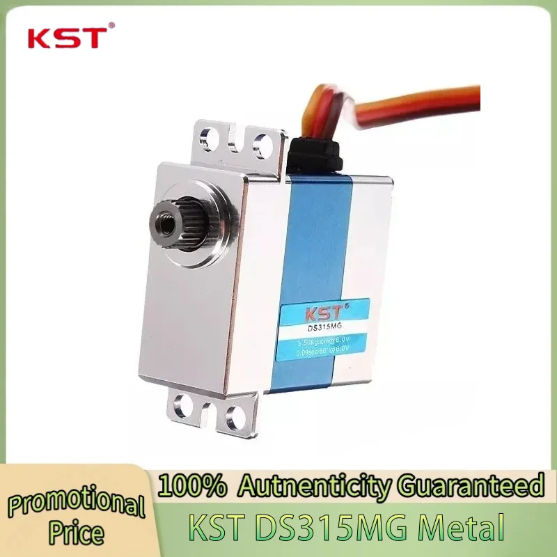 

KST DS315MG Metal Gear Swash Plate CCPM / Rudder Digital Servo for 450 RC Helicopter Airplane