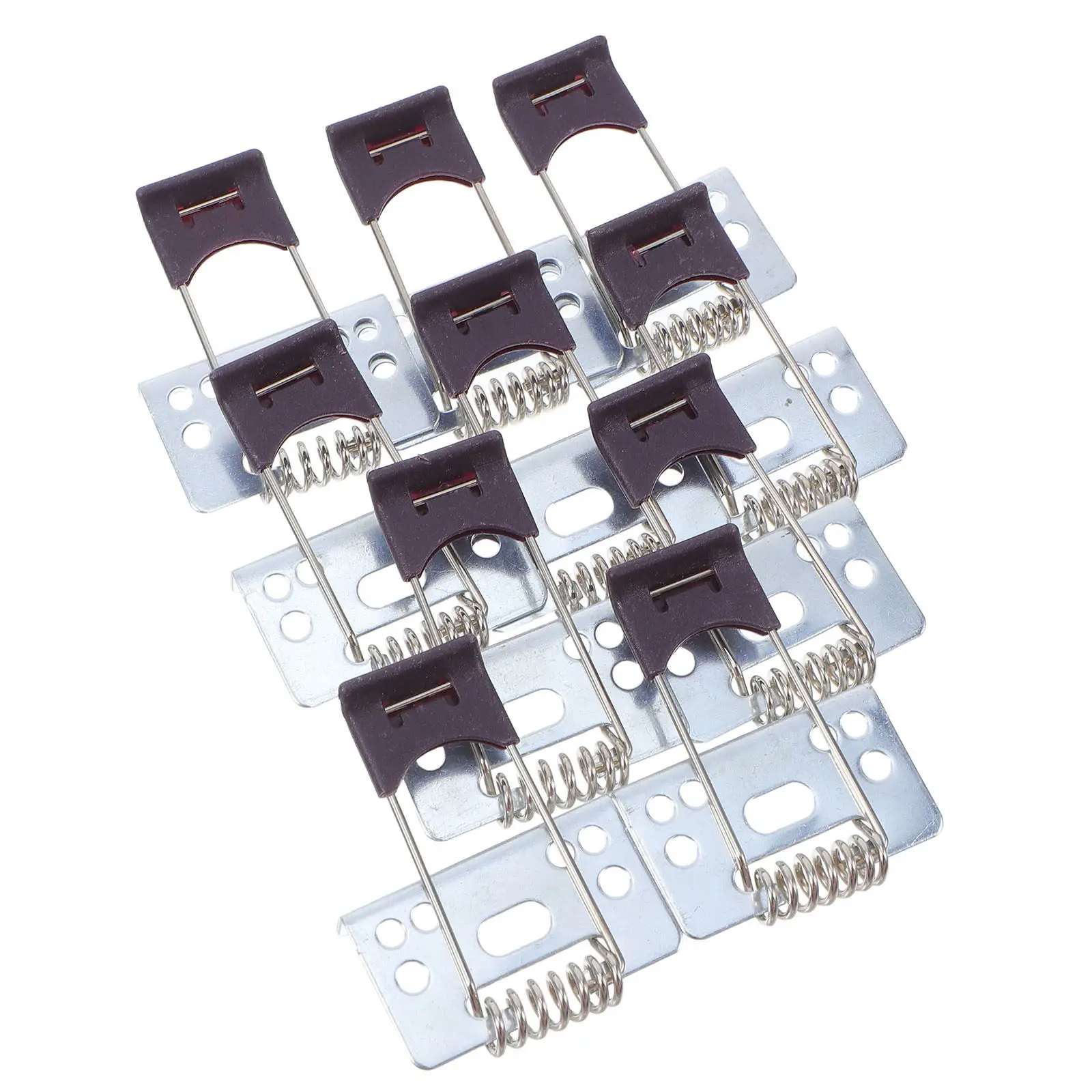 10Pcs LED Panel Light L Type Spring Clips Metal Brackets for Recessed Downlight Installation Ceiling Lighting Clips