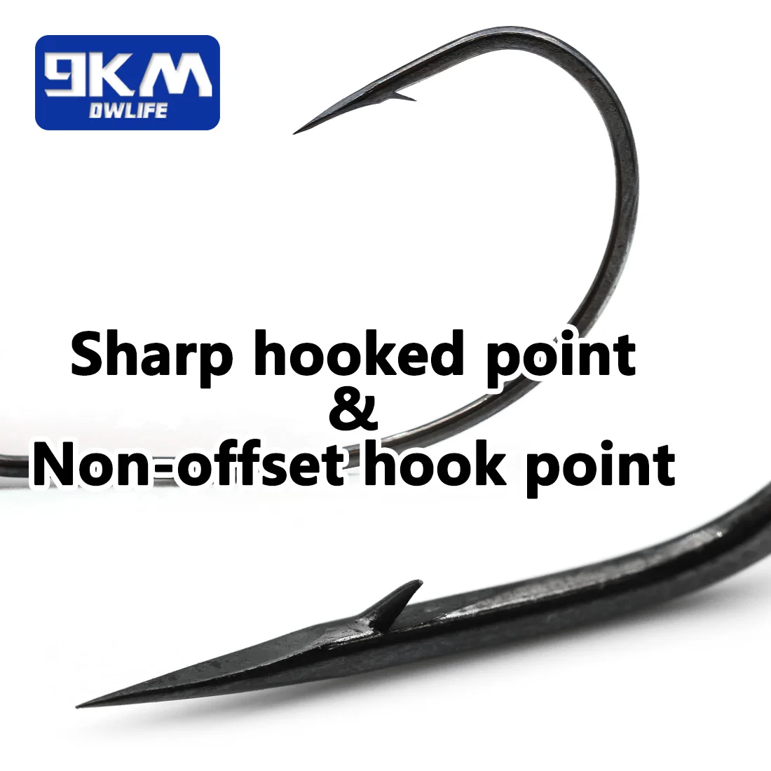 9 km 10 Stück Swimbait Jigköpfe Ewg Haken Texas Jig Kopfhaken 3D Augen Wurmhaken für Salzwasser Süßwasser – Detail 3