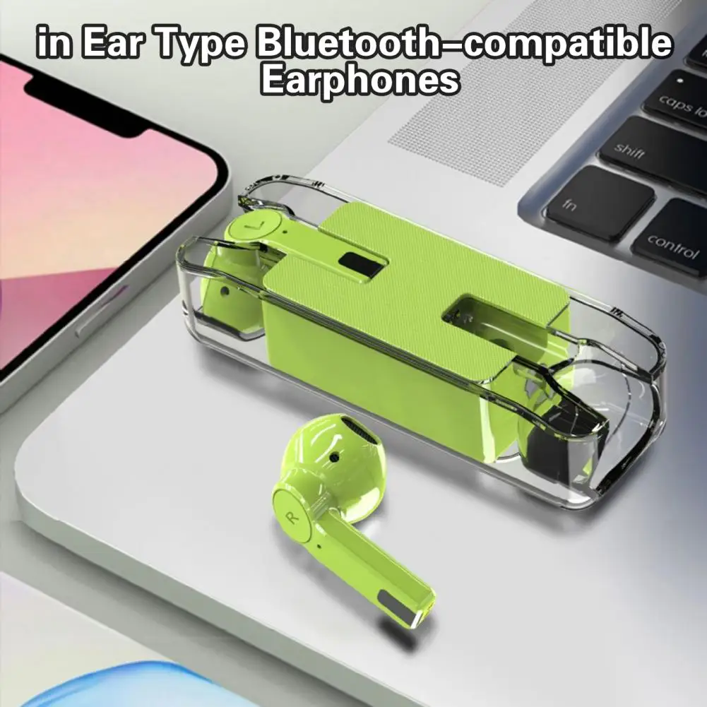 سماعات لاسلكية 2 قطعة يدوي HIFI جودة الصوت 8-10 متر انتقال في نوع الأذن سماعات لاسلكية إمدادات الرياضة