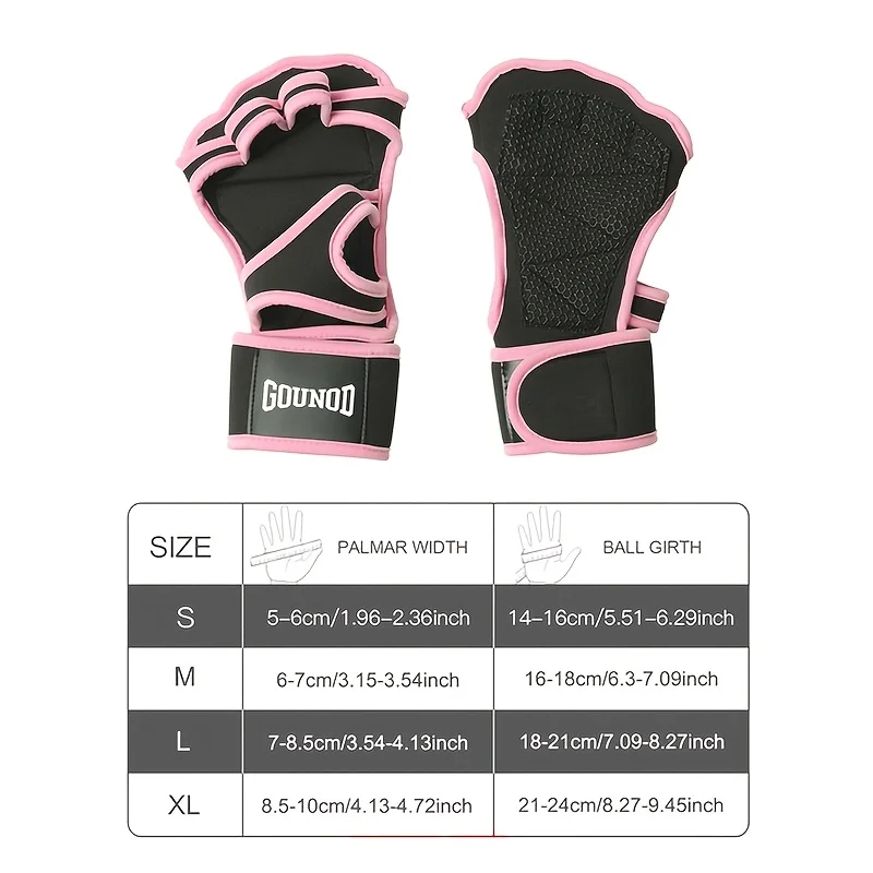 Sports Half-Finger Gloves, Exceptional Comfort, Suitable for Men and Women's Weightlifting and Fitness Training