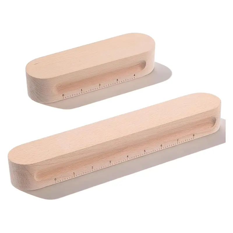 

A74E-Beech Wood Tailors Clapper 2-Pack 12" And 7", Size Ideal For Sewing For Quilting For Fabric Flattening And Ironing