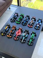 Limited Set 66802 Mechanical Set 10 Cars 2601 Pieces Building block models, racing toys, Christmas gifts, birthday gifts.