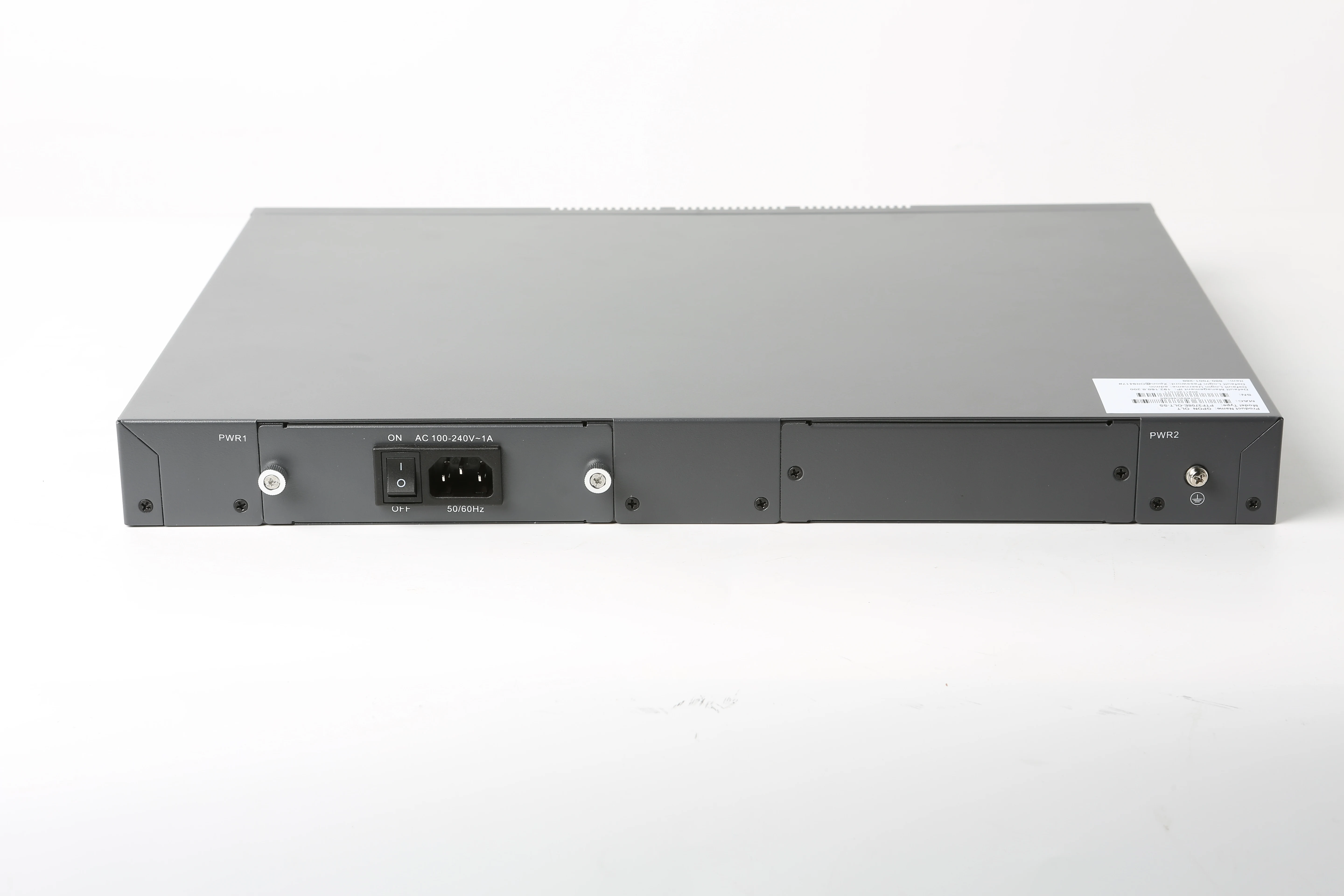 HiOSO 1U GPON OLT 8PON 4PON อุปกรณ์ไฟเบอร์ออปติก GPON OLT สำหรับโซลูชั่น FTTx 4 พอร์ต มินิ OLT FTTH  แหล่งจ่ายไฟเดี่ยว รุ่น HA7308G-L