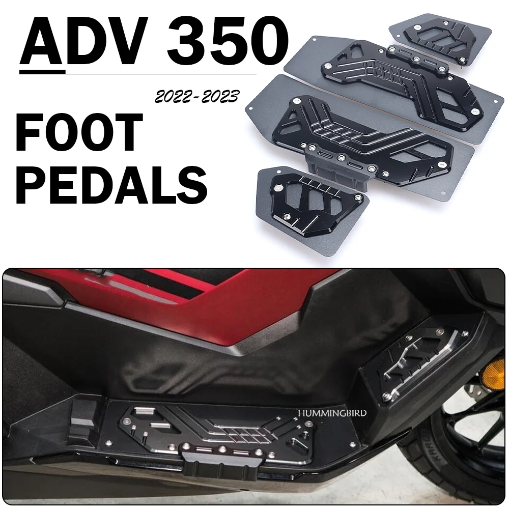 ADV 350 NEW Accessories 2023 2022: Motorcycle Footboard Footrest Kit - Enhance Driving Experience - ADV350 For Honda ADV-350