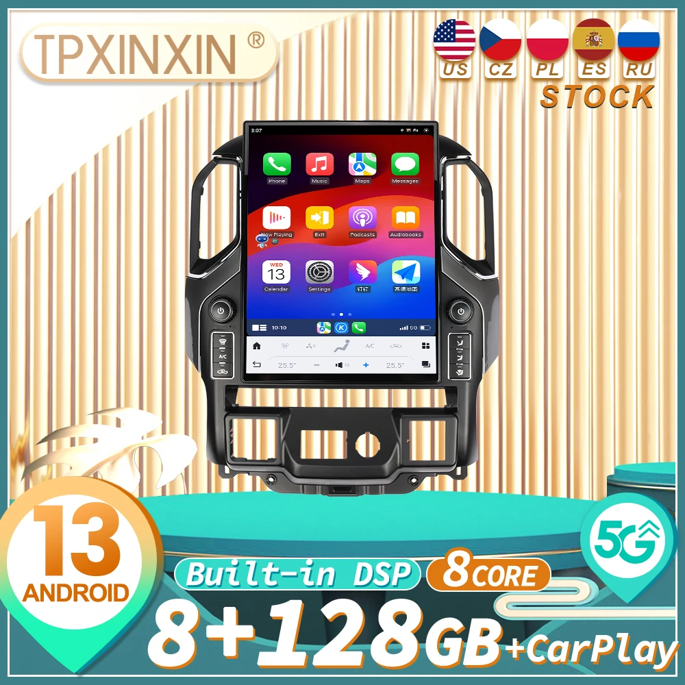 

15.6 Inch HD Screen Android 13 For Chevrolet Silverado GMC 2019-2023 Auto Radio Car GPS Player Navigation Head Unit Multimedia