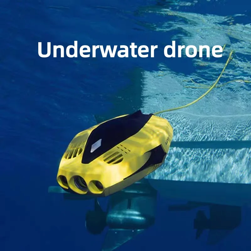 

Mini Underwater Drone Diving Drone with 1080P Camera/APP Control/15m Waterproof 60min Runtime/±45° Tilt-Lock Real Time Viewing