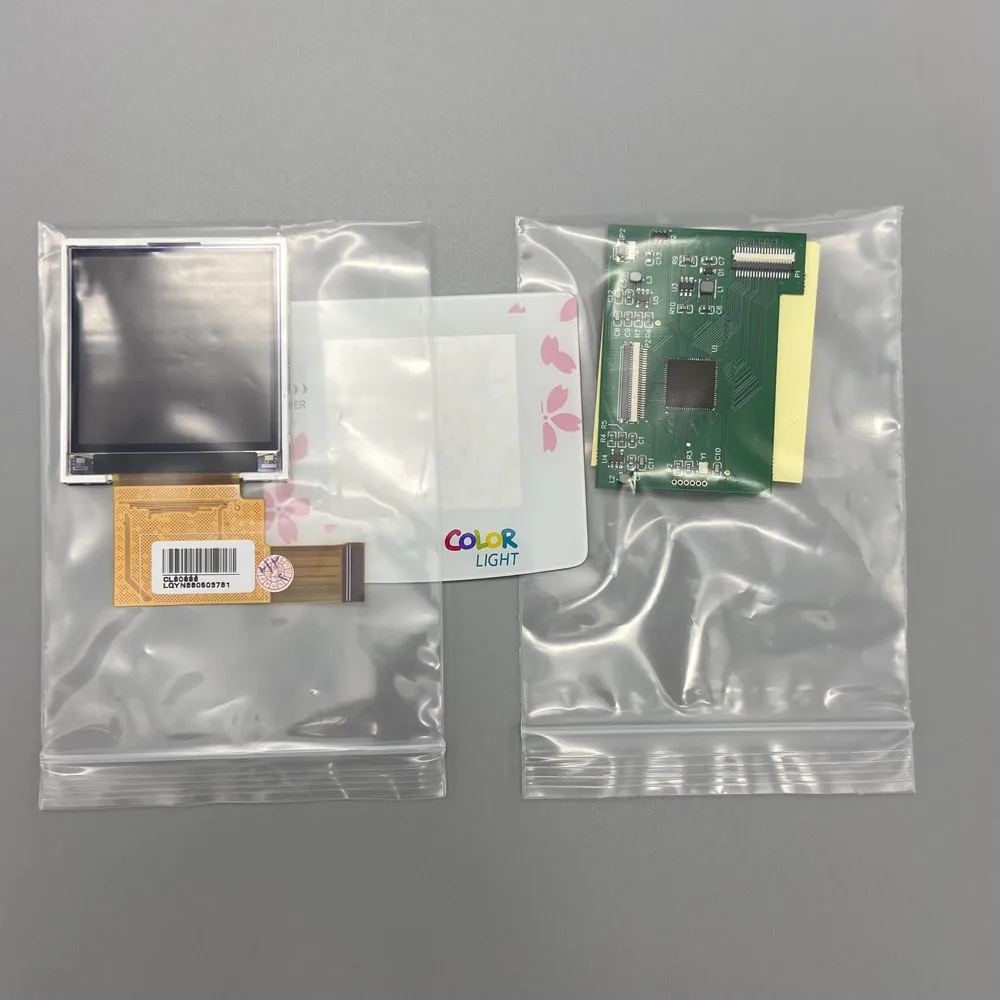 2,2 inch GBC LCD LCD-scherm met hoge helderheid voor Gameboy Color GBC, Plug and Play zonder lassen en shell-snijden.