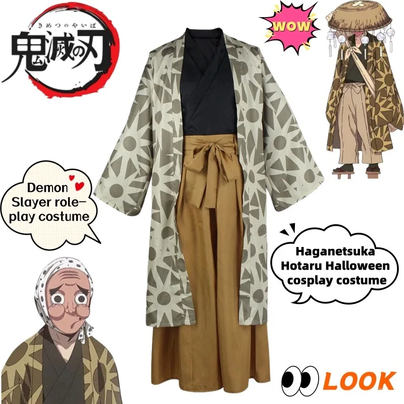 

Demon Slayer Haganetsuka Hotaru creative Halloween costume cosplay clothes cartoon anime merchandise role-playing outfit gift