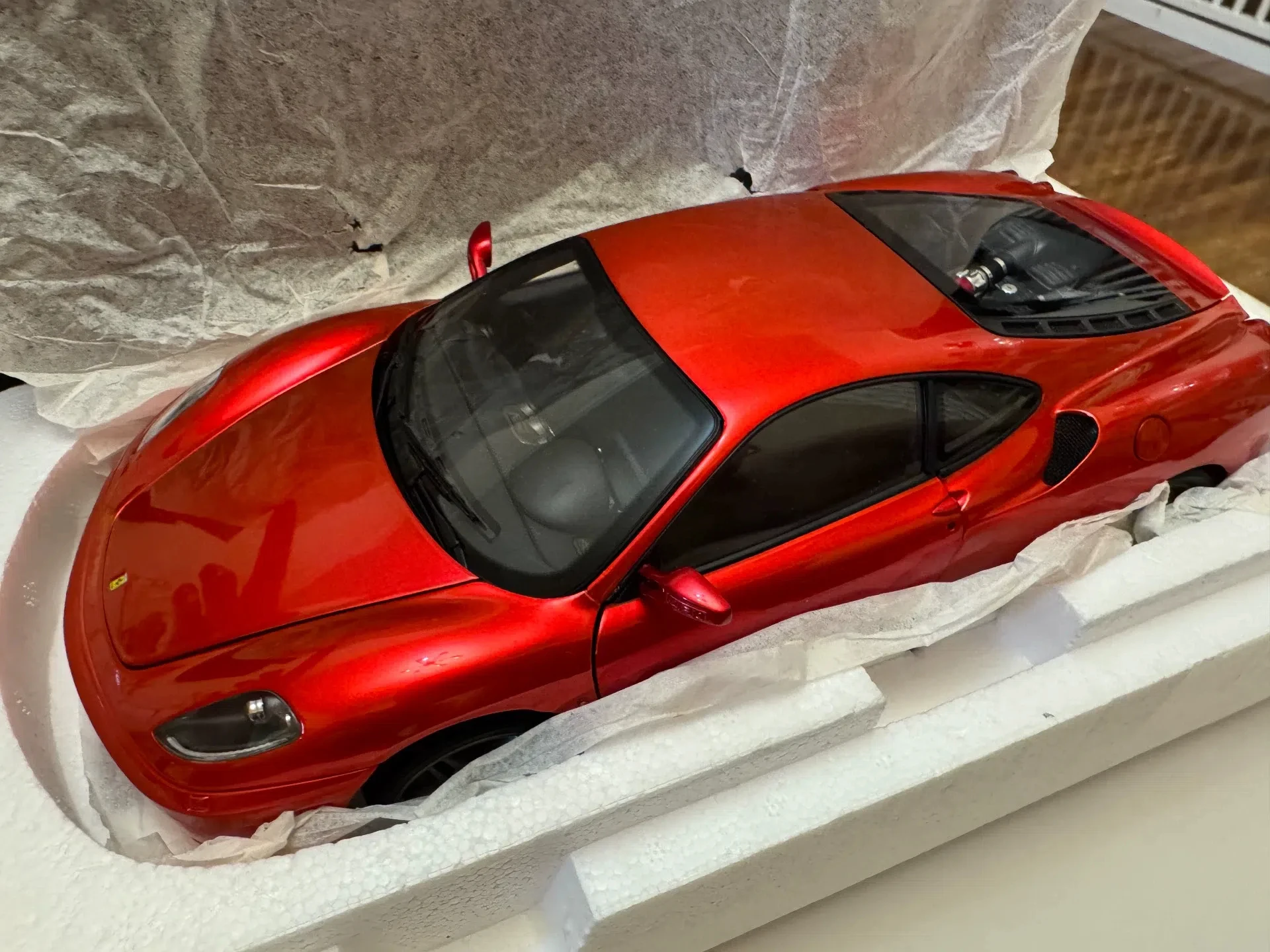 

BBR 1:18 F430 Red Simulation Limited Edition All Open Alloy Metal Static Car Model Toy Gift