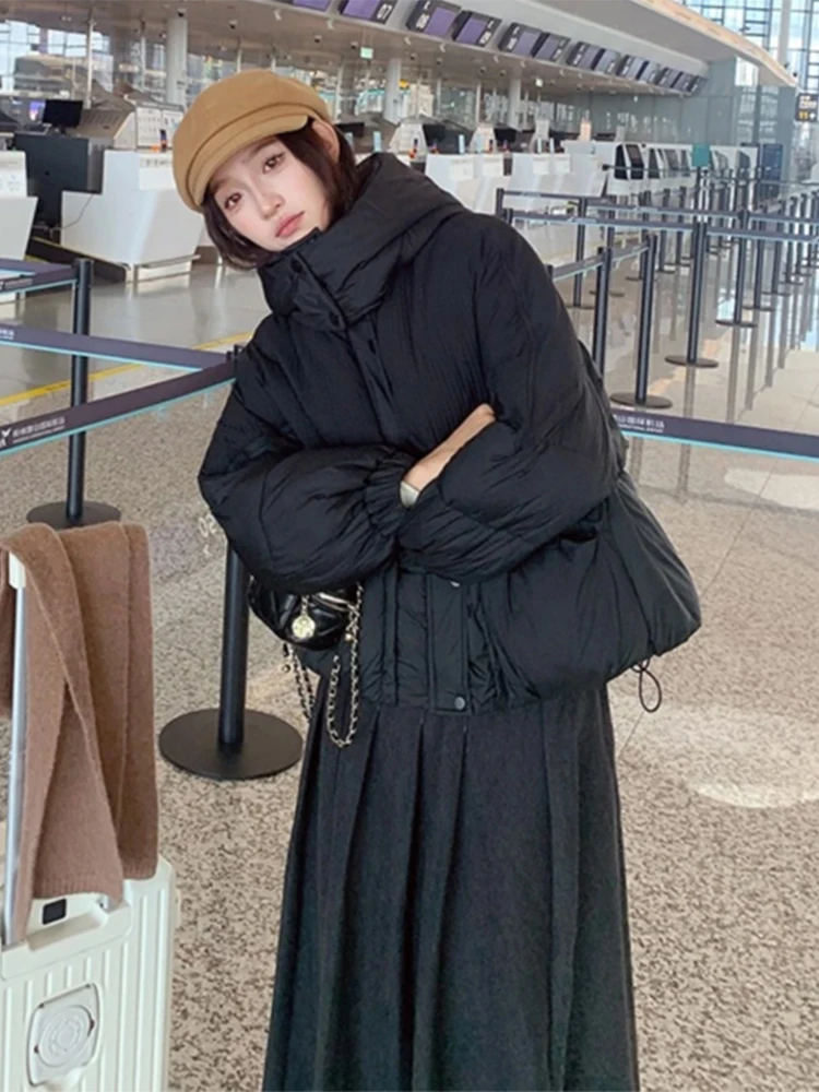 

Модная повседневная женская утепленная куртка из хлопка на молнии, теплая, универсальная, осенне-зимняя, новинка, с длинными рукавами