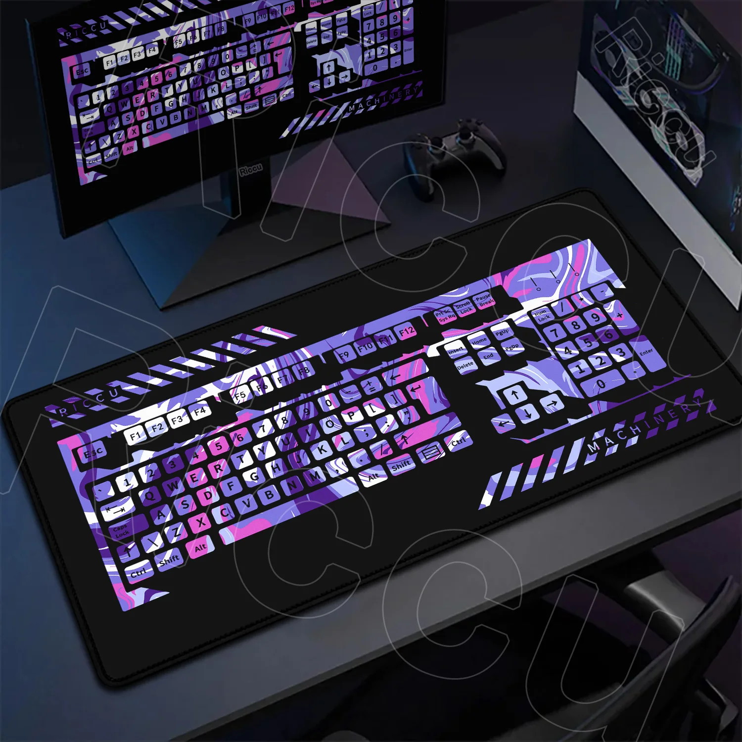

Large Strata Liquid XXL Mouse Pad Computer Laptop Anime Mechanical Keyboard Mouse Mat Lock Edge Rubber Carpet Decoration Deskmat